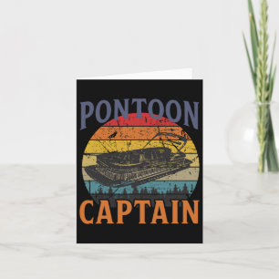 Pontoon White Pontoon Captain Boating Funn Kaart