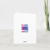 Pontoonboot Eigenaar Verjaardagskaart met Persoonl Kaart (Achterkant)