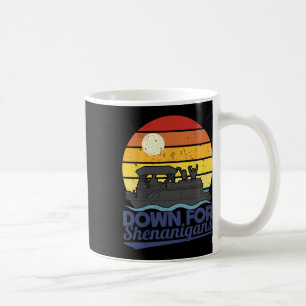 Pontoonboot Feest Bemanning Down For Shenanigans Koffiemok
