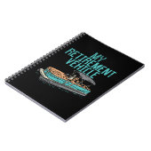 Pontoonboot - Mijn Pensioenvoertuig Notitieboek (Linkerzijde)