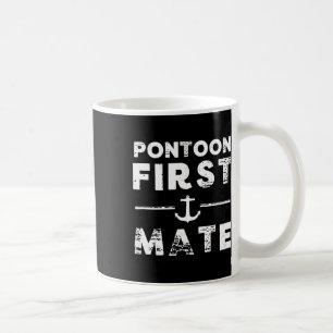 Pontoonvaren Eerste Stuurman Bootanker Heren Dames Koffiemok
