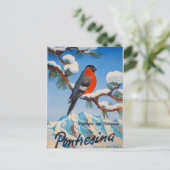  Pontresina Vacation Swiss Air Zwitserland Briefkaart (Staand voorkant)