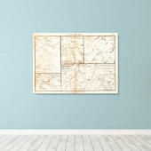 Ponts naturels canvas afdruk (Insitu (Houten vloer))