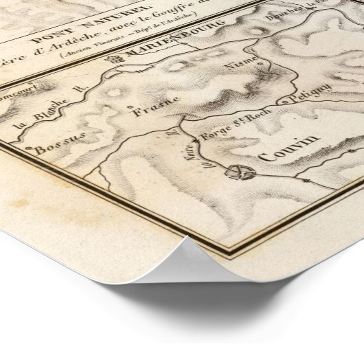 Ponts naturels poster (Hoek)