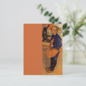 Pontus door de Etching Machine Briefkaart (Staand voorkant)