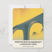 Pontycysyllte-aquaduct, Llangollen, Wales (Achterkant)