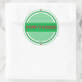 Pontypridd City Pride Embleem – Welshe Identiteit Ronde Sticker (Tas)