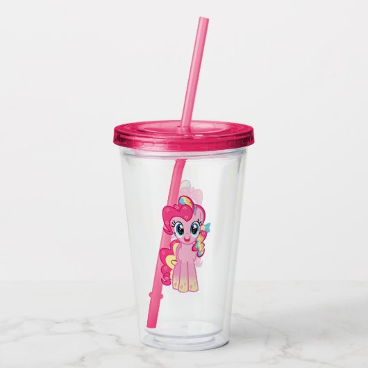 Pony Acryl Drinkbeker (Achterkant)