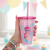 Pony Acryl Drinkbeker