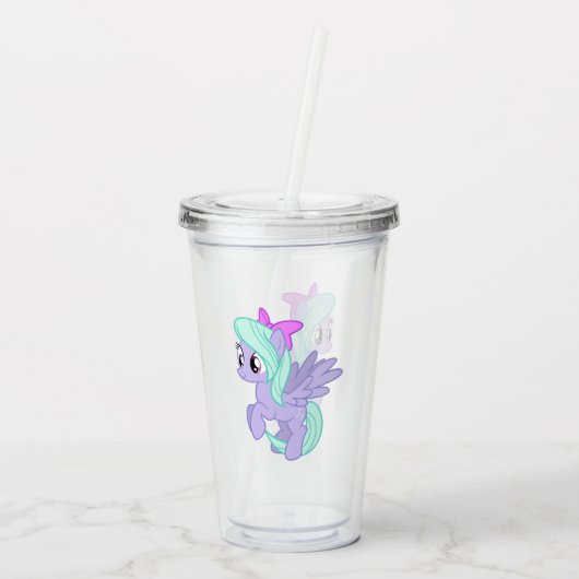 Pony Acryl Drinkbeker (Achterkant)