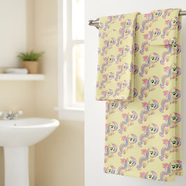 Pony Bath Towel Set Bad Handdoek