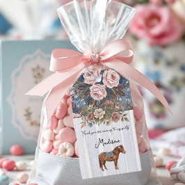 Pony Birthday Cadeaulabel