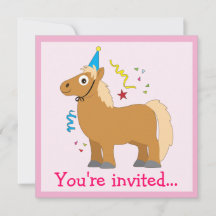 Pony Birthday Party