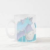 Pony blauwe dressage champion naam kinder mok (Links)