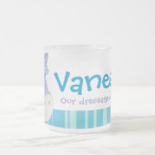 Pony blauwe dressage champion naam kinder mok (Center)