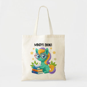 Pony Boek Canvas tas voor kinderen Personaliseer N