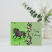 Pony Briefkaart (Staand voorkant)