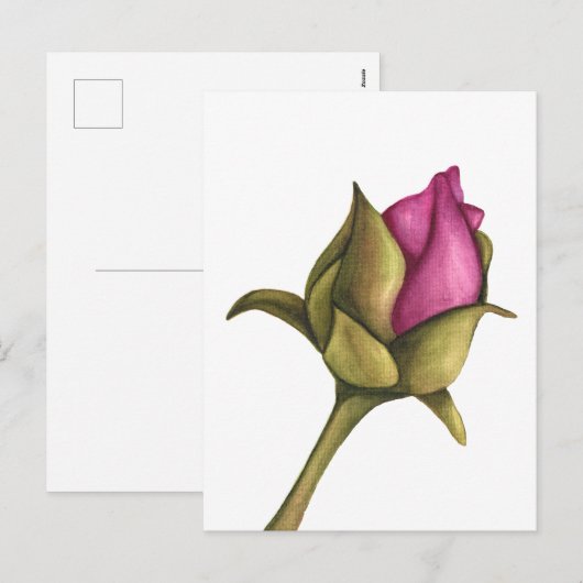 pony bud feestdagenkaart (Voorkant / Achterkant)