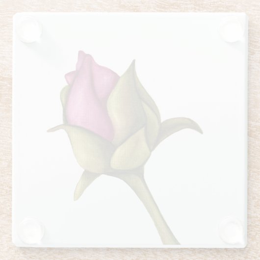 pony bud glazen onderzetter (Achterkant)