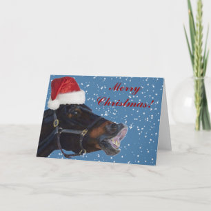 Pony Christmas-Wenskaart Feestdagen Kaart