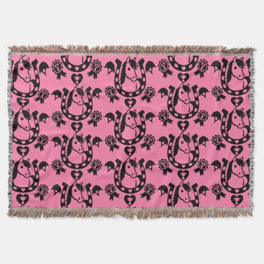 Pony Club Home Decor Wallpaper. Deken (Voorkant)