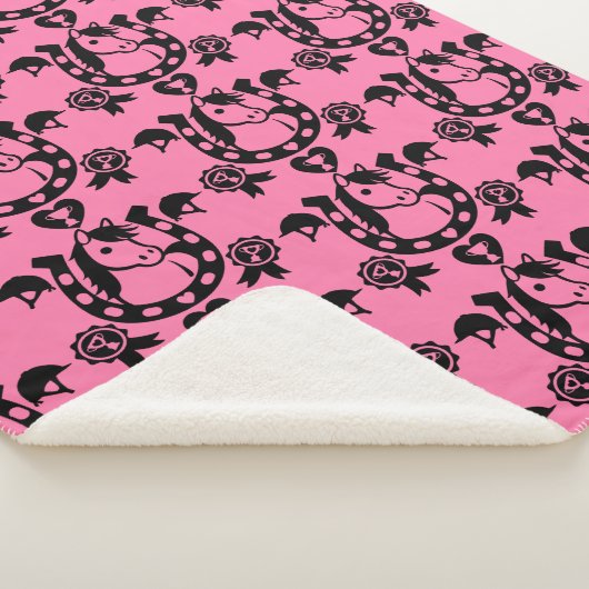 Pony Club Home Decor Wallpaper. Sherpa Deken (3/4)