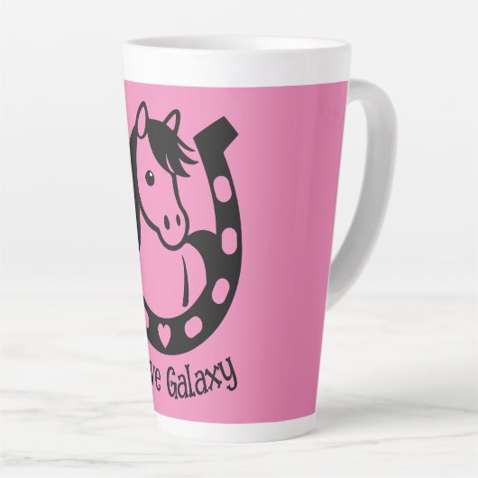 Pony Club Rider Latte Mok (Rechterhoek)