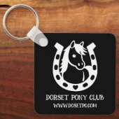 Pony Club Rider Sleutelhanger (Voorkant)