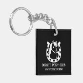 Pony Club Rider Sleutelhanger (Voorkant Links)