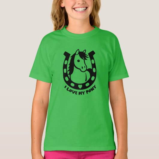 Pony Club Rider T-shirt (Voorkant)