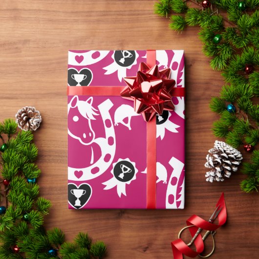Pony Dressuur Home Decor Cadeaupapier (Feestdagen Geschenken)