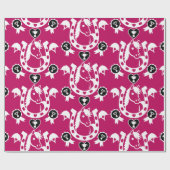 Pony Dressuur Home Decor Cadeaupapier (Vlak)