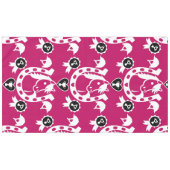 Pony Dressuur Home Decor Tafelkleed (Voorkant (Horizontaal))