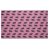 Pony en hart Birthday Stof (Fat Quarter)
