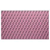 Pony en hart Birthday Stof (Yard (91,4 cm))