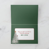 Pony en kitten in de kerststal feestdagen kaart (Binnen)