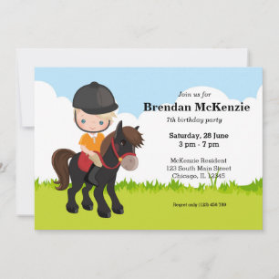 Pony Equestrian Horseback Horse Kaart