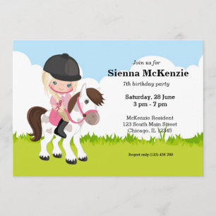 Pony Equestrian Horseback Horse Kaart