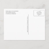 Pony Express, eethoek, Göteborg, NE Briefkaart (Achterkant)