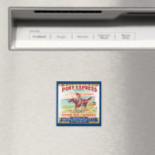 Pony Express Kersen Advertentiemagneet Magneet (Insitu (Vaatwasser))