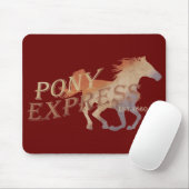 Pony Express-Vintage Muismat (Met muis)