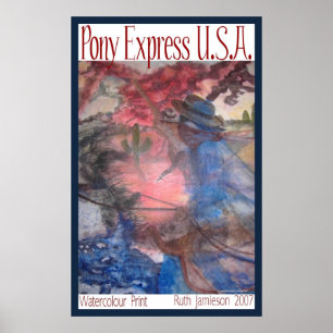 PONY EXPRESS VS POSTER