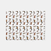 Pony Fleece Blanket (kleur kiezen) Deken (Voorkant (Horizontaal))