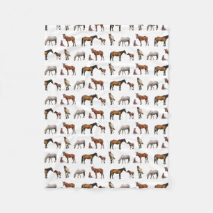 Pony Fleece Blanket (kleur kiezen) Deken