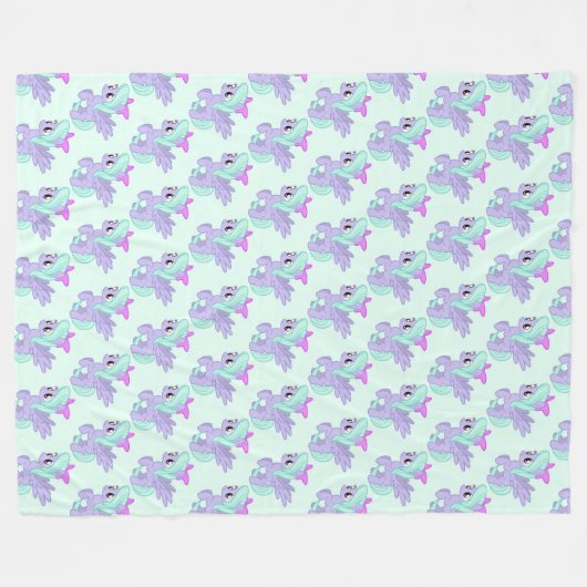 Pony Fleece Deken (Voorkant (Horizontaal))