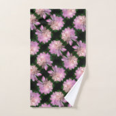 Pony Flower in Bloom Natuur Pattern Bad Handdoek (Handdoek)