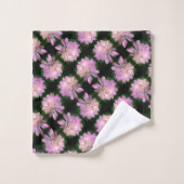 Pony Flower in Bloom Natuur Pattern Bad Handdoek (Wasdoekje)