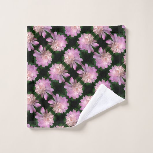 Pony Flower in Bloom Natuur Pattern Bad Handdoek (Wasdoekje)