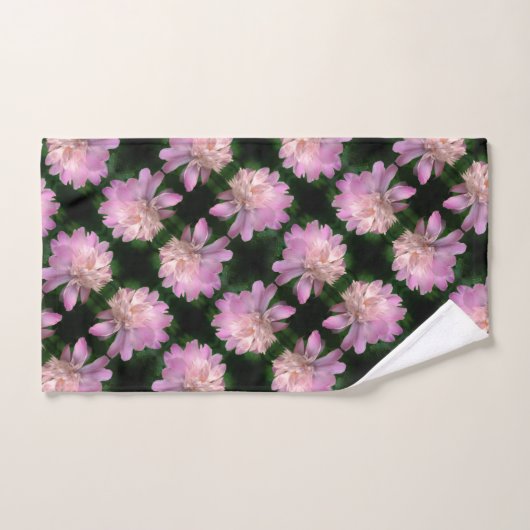Pony Flower in Bloom Natuur Pattern Bad Handdoek (Handdoek)