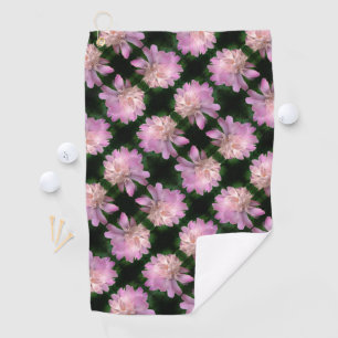 Pony Flower in Bloom Natuur Pattern Golfhanddoek